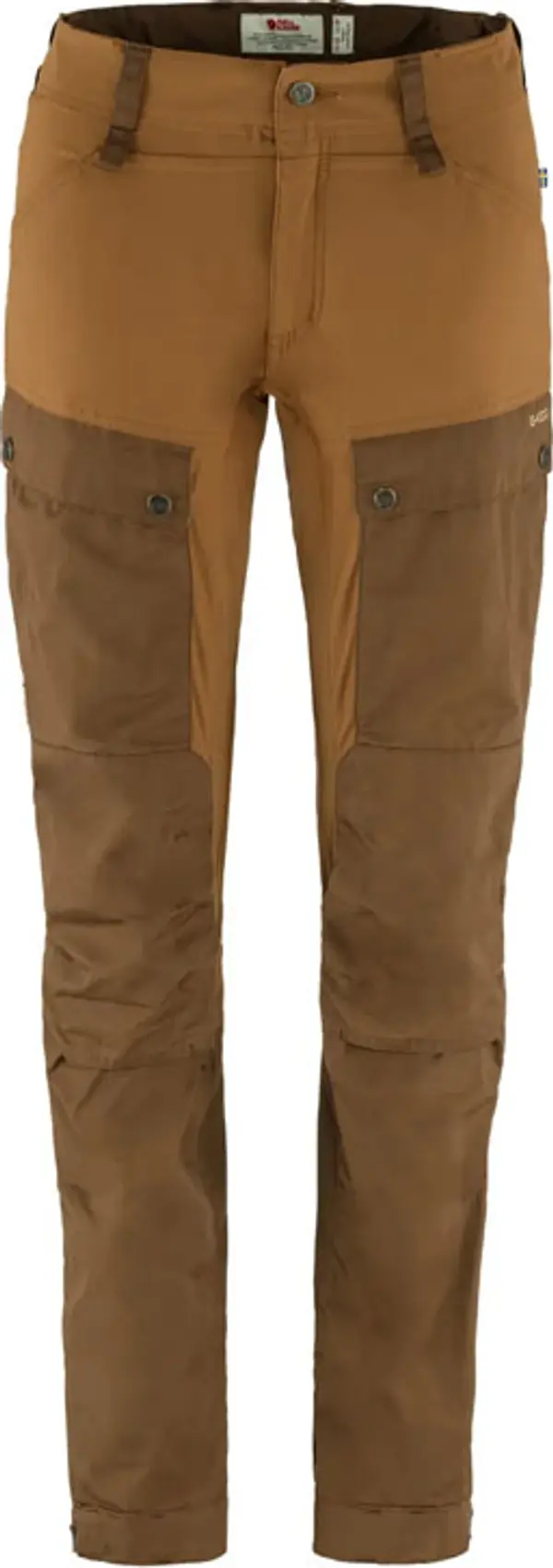 Fjällräven Fjällräven Keb Trousers W Timber Brown Žene - Hlače Fjällräven - Plava - F89898S-248-230-36 - Size: 36