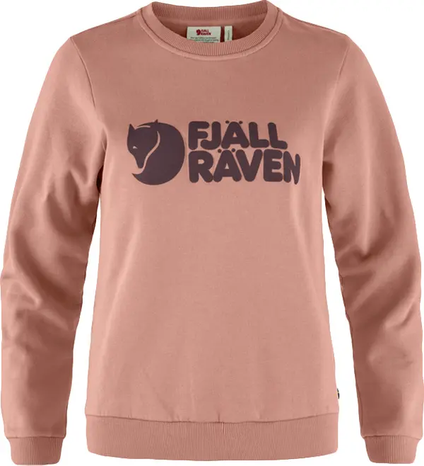 Fjällräven Fjällräven Logo Sweater W Dusty Rose - Port Žene - Dukserice i džemperi s kapulja Fjällräven - Roza - F84143-300-357-L - Size: L