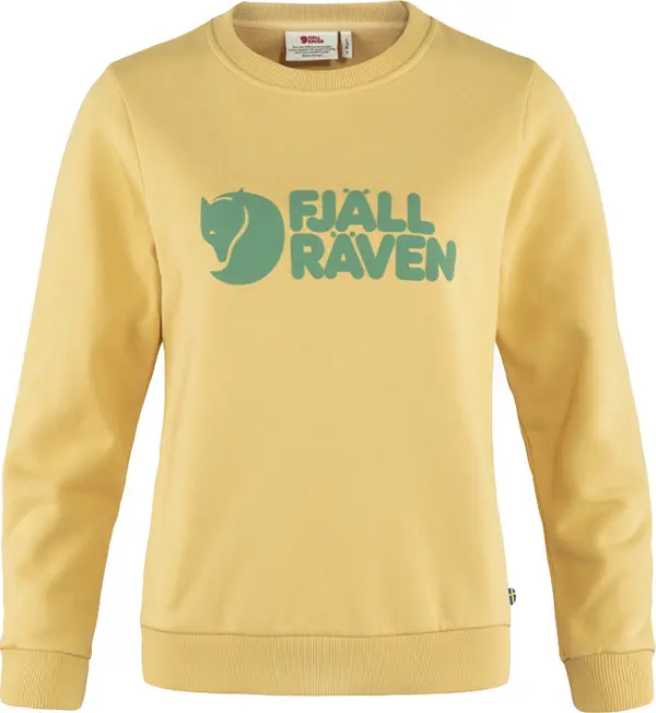 Fjällräven Fjällräven Logo Sweater W Mais Yellow Žene - Dukserice i džemperi s kapulja Fjällräven - Žuta - F84143-133-L - Size: L