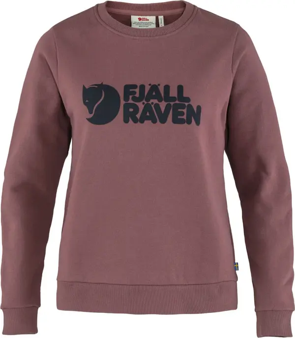 Fjällräven Fjällräven Logo Sweater W Mesa Purple Žene - Dukserice i džemperi s kapulja Fjällräven - Roza - F84143-410-XL - Size: XL