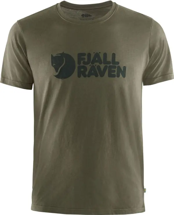 Fjällräven Fjällräven Logo T-Shirt M Muškarci - Majice Fjällräven - Zelena - F87310-633-S - Size: S