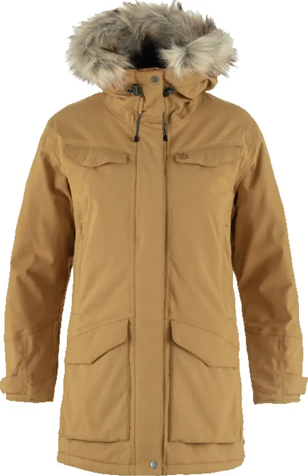 Fjällräven Fjällräven Nuuk Parka W Žene - Jakne Fjällräven - Svijetlo smeđa - F86369-232-M - Size: M