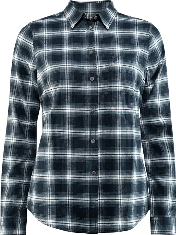 Fjällräven Fjällräven Övik Flannel Shirt W Žene - košulja Fjällräven - Plava - F89833-555-XS - Size: XS