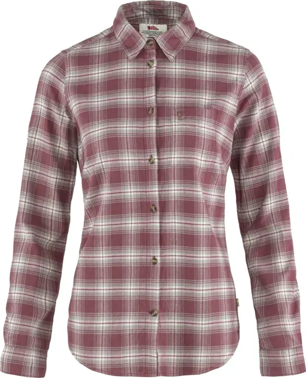 Fjällräven Fjällräven Övik Flannel Shirt Žene - košulja Fjällräven - Crvena - F89833-410-021-S - Size: S