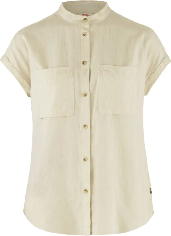 Fjällräven Fjällräven Övik Hemp Shirt SS W Žene - košulja Fjällräven - Svijetlo smeđa - F14600160-113-XS - Size: XS