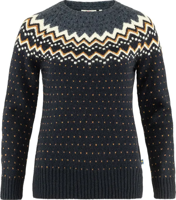 Fjällräven Fjällräven Övik Knit Sweater W Žene - Dukserice i džemperi s kapulja Fjällräven - Plava - F89941-555-XS - Size: XS