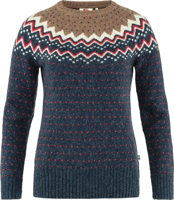 Fjällräven Fjällräven Övik Knit Sweater W Žene - Dukserice i džemperi s kapulja Fjällräven - Plava - F89941-560-XS - Size: XS