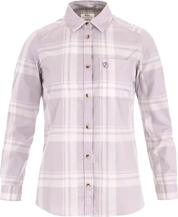 Fjällräven Fjällräven Övik Lite Flannel Shirt W Žene - košulja Fjällräven - Ljubičasta - F14600264-111-452-XS - Size: XS