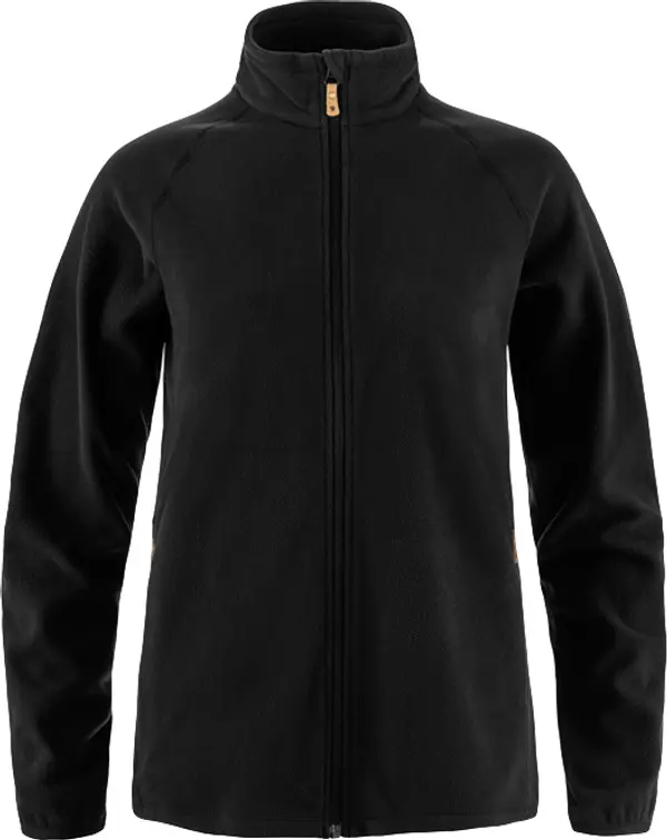 Fjällräven Fjällräven Övik Lite Fleece Jacket W Žene - Dukserice i džemperi s kapulja Fjällräven - Crna - F14600173-550-M - Size: M