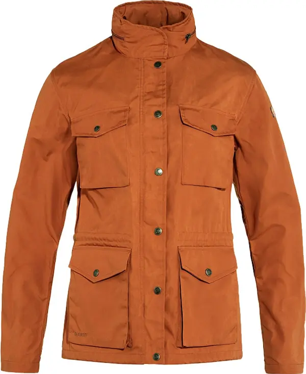 Fjällräven Fjällräven Räven Jacket W Žene - Jakne Fjällräven - Narančasta - F87151-243-XXS - Size: XXS
