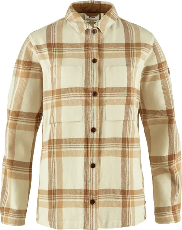 Fjällräven Fjällräven Singi Flannel Overshirt W Žene - košulja Fjällräven - Beige - F86986-113-196-L - Size: L
