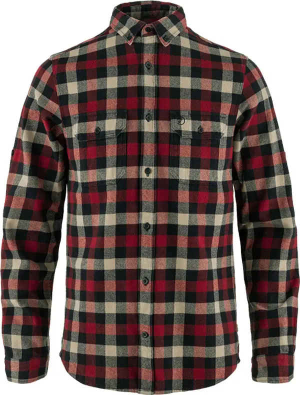 Fjällräven Fjällräven Skog Shirt M Muškarci - košulja Fjällräven - Crvena - F81353-555-320-S - Size: S