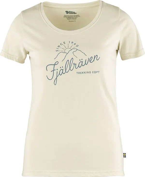Fjällräven Fjällräven Sunrise T-Shirt W Chalk White Žene - Majice Fjällräven - Bijela - F83530-113-S - Size: S