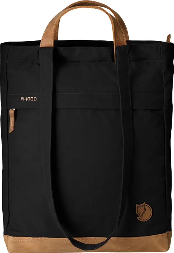 Fjällräven Fjällräven Totepack No. 2 Black Unisex - Ruksaci i torbe Fjällräven - Crna - F24229-550-One-size - Size: One size