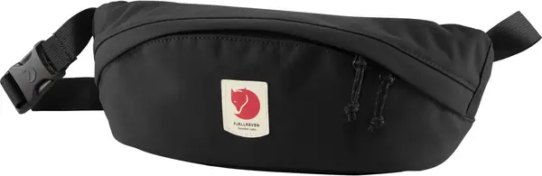 Fjällräven Fjällräven Ulvö Hip Pack Medium Black Unisex - Ruksaci i torbe Fjällräven - Crna - F23165-550-One-size - Size: One size