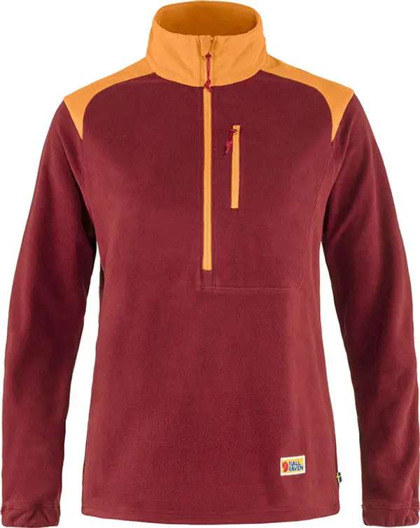Fjällräven Fjällräven Vardag Lite Fleece W  Žene - Dukserice i džemperi s kapulja Fjällräven - Crvena - F84785-347-206-M - Size: M