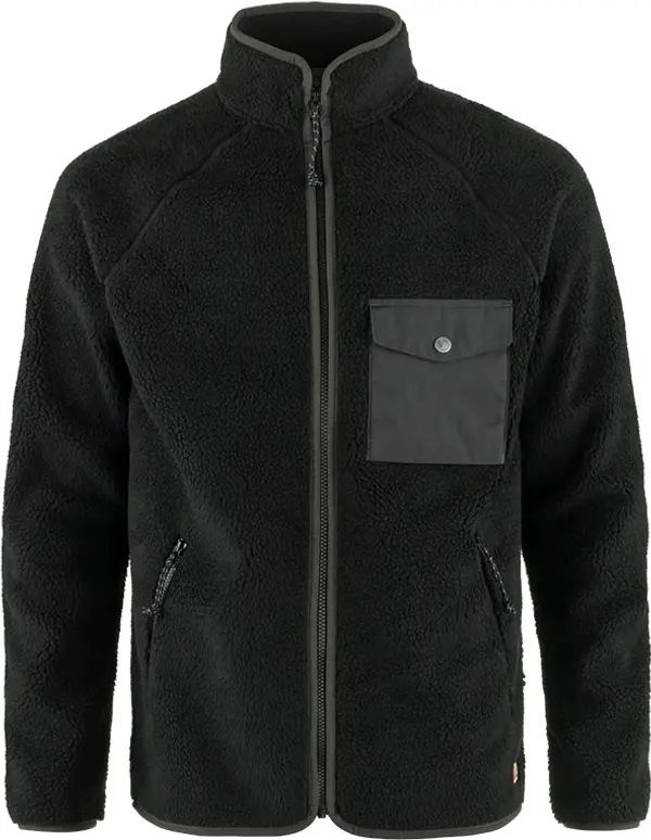 Fjällräven Fjällräven Vardag Pile Fleece Muškarci - Dukserice i džemperi s kapulja Fjällräven - Crna - F84158-550-030-S - Size: S