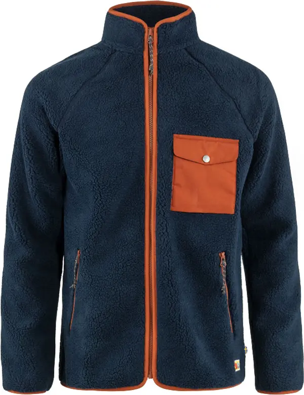 Fjällräven Fjällräven Vardag Pile Fleece Muškarci - Dukserice i džemperi s kapulja Fjällräven - Plava - F84158-560-215-M - Size: M