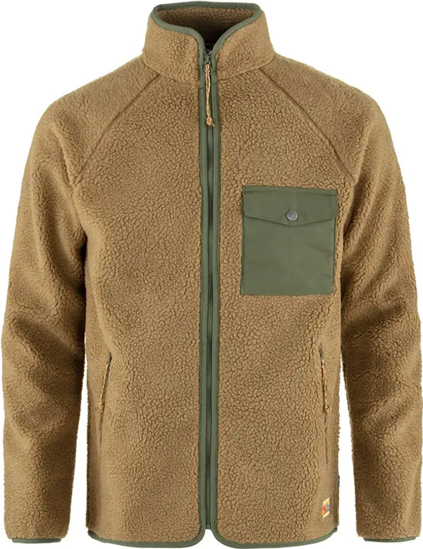 Fjällräven Fjällräven Vardag Pile Fleece Muškarci - Dukserice i džemperi s kapulja Fjällräven - Smeđa - F84158-232-625-S - Size: S