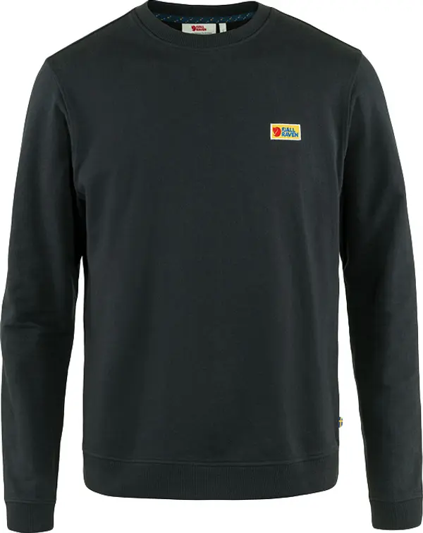 Fjällräven Fjällräven Vardag Sweater M Black Muškarci - Dukserice i džemperi s kapulja Fjällräven - Crna - F87070-550-S - Size: S