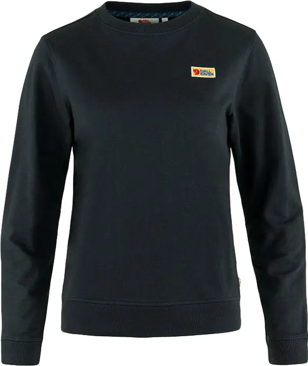 Fjällräven Fjällräven Vardag Sweater W Black Žene - Dukserice i džemperi s kapulja Fjällräven - Crna - F87075-550-XS - Size: XS