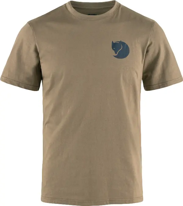 Fjällräven Fjällräven Walk With Nature T-Shirt M Muškarci - Majice Fjällräven - Smeđa - F12600216-244-S - Size: S