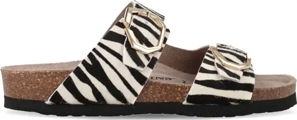 Genuins Genuins Gelan Leather Zebra Žene - Sandale Genuins - Velikobojan - G106784-4.5 - Size: 4.5