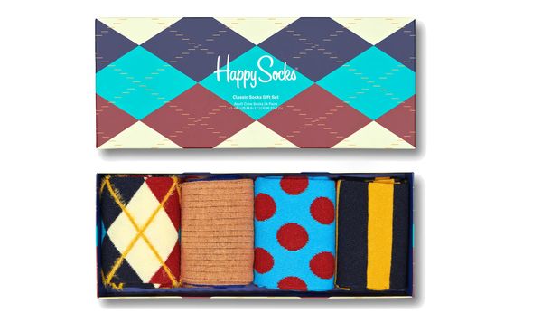 Happy Socks Happy Socks Classics Socks Gift Set 4-Pack