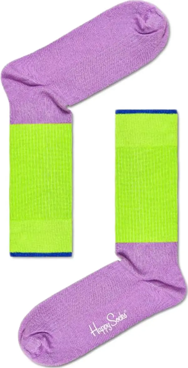 Happy Socks Happy Socks I Am Blocked Unisex - Nogavice Happy Socks - Ljubičasta - IMB01-7000-4-7 - Size: 4-7