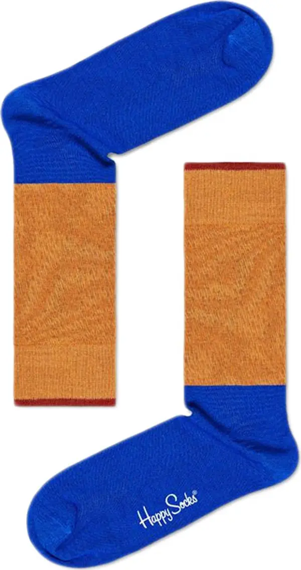 Happy Socks Happy Socks I Am Blocked Unisex - Nogavice Happy Socks - Plava - IMB01-8000-7.5-11.5 - Size: 7.5-11.5