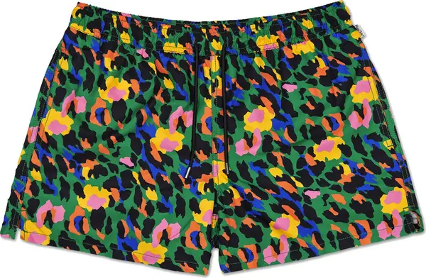 Happy Socks Happy Socks Leopard Swim Shorts Muškarci - Kratke hlače Happy Socks - Velikobojan - LEO116-7500-M - Size: M