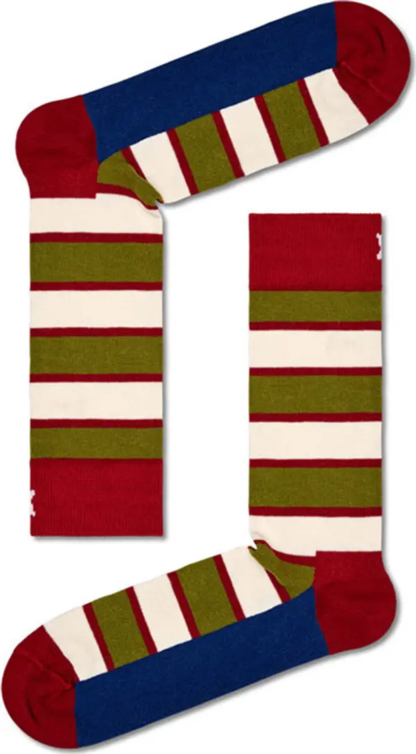 Happy Socks Happy Socks Stripe Sock Unisex - Nogavice Happy Socks - Velikobojan - P000082-4-7 - Size: 4-7