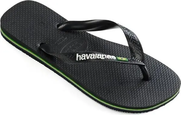 Havaianas Havaianas Brasil Logo Unisex - Flip Flop Havaianas - Crna - H4110850-1069-BRA-41/42 - Size: BRA-41/42