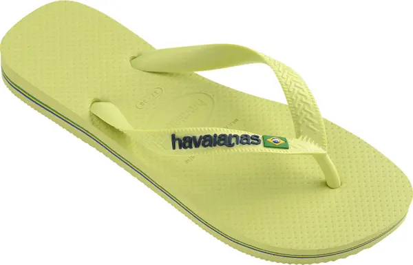 Havaianas Havaianas Brasil Logo Unisex - Flip Flop Havaianas - Zelena - H4110850-9307-BRA-37/38 - Size: BRA-37/38