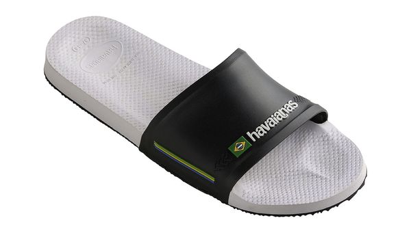 Havaianas Havaianas Slide Brasil White/Black