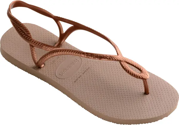 Havaianas Havaianas Luna Brown Žene - Sandale Havaianas - Smeđa - H4129697-5282P-BRA-35/36 - Size: BRA-35/36