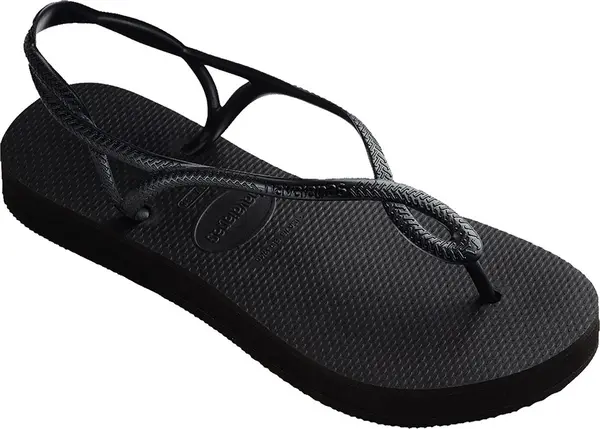 Havaianas Havaianas Luna Flatform Žene - Sandale Havaianas - Crna - H4148600-0090-BRA-39/40 - Size: BRA-39/40