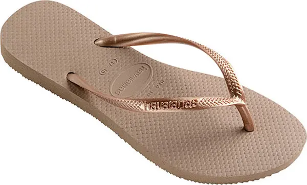 Havaianas Havaianas Slim Light Brown H4000030-3581 Žene - Flip Flop Havaianas - Svijetlo smeđa - H4000030-3581-BRA-41/42 - Size: BRA-41/42