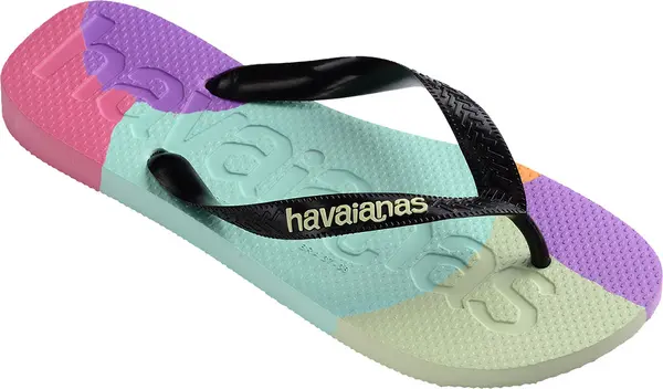 Havaianas Havaianas Top Logomania Colors II Unisex - Flip Flop Havaianas - Velikobojan - H4147526-0090-BRA-39/40 - Size: BRA-39/40