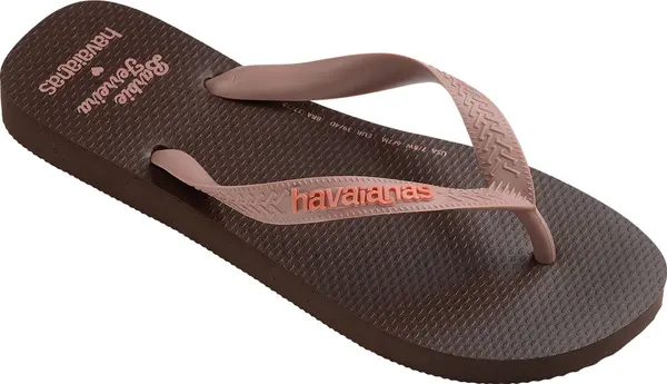 Havaianas Havaianas x Barbie Ferreira Dark Brown Žene - Flip Flop Havaianas - Smeđa - 4149336-0727-BRA-37/38 - Size: BRA-37/38