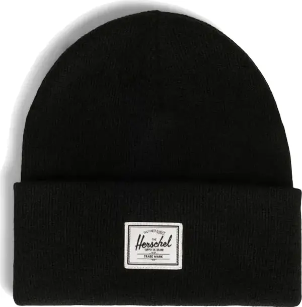 Herschel Supply Herschel Supply Elmer Beanie Unisex - Glavni pokrivači Herschel Supply - Crna - 1065-0001-One-size - Size: One size