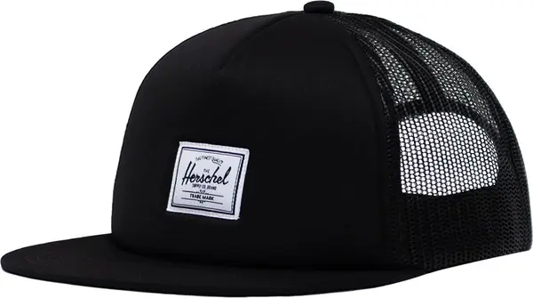 Herschel Supply Herschel Supply Whaler Cap Mesh Unisex - Glavni pokrivači Herschel Supply - Crna - 1047-1710-One-size - Size: One size