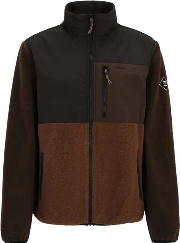 IrieDaily IrieDaily Auf Deck Fleece Jacket Muškarci - Jakne IrieDaily - Smeđa - 912B112-549-M - Size: M