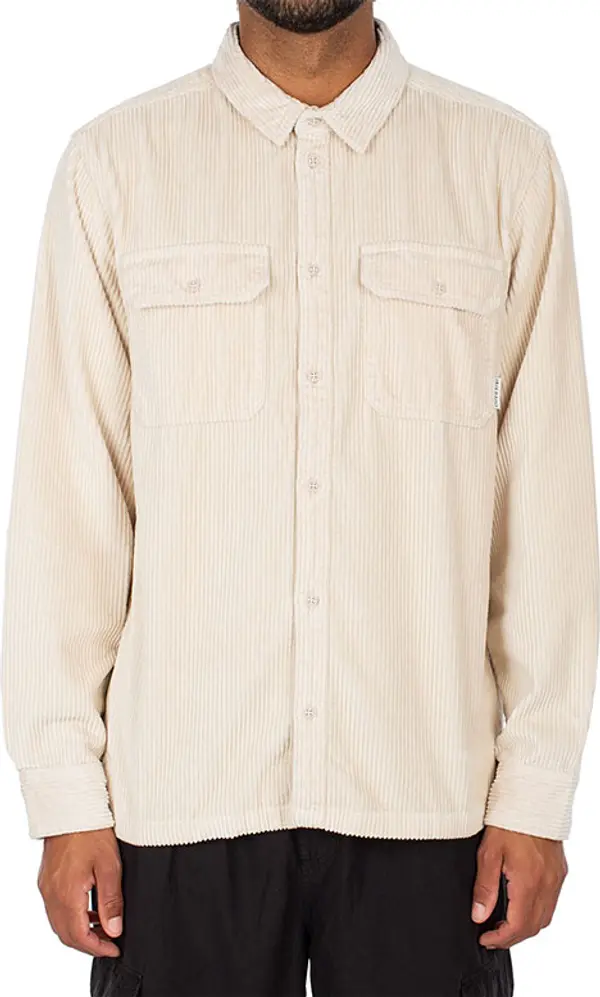 IrieDaily IrieDaily Bubble Cord Shirt Muškarci - Dukserice i džemperi s kapulja IrieDaily - Svijetlo smeđa - 514D241-504-XL - Size: XL