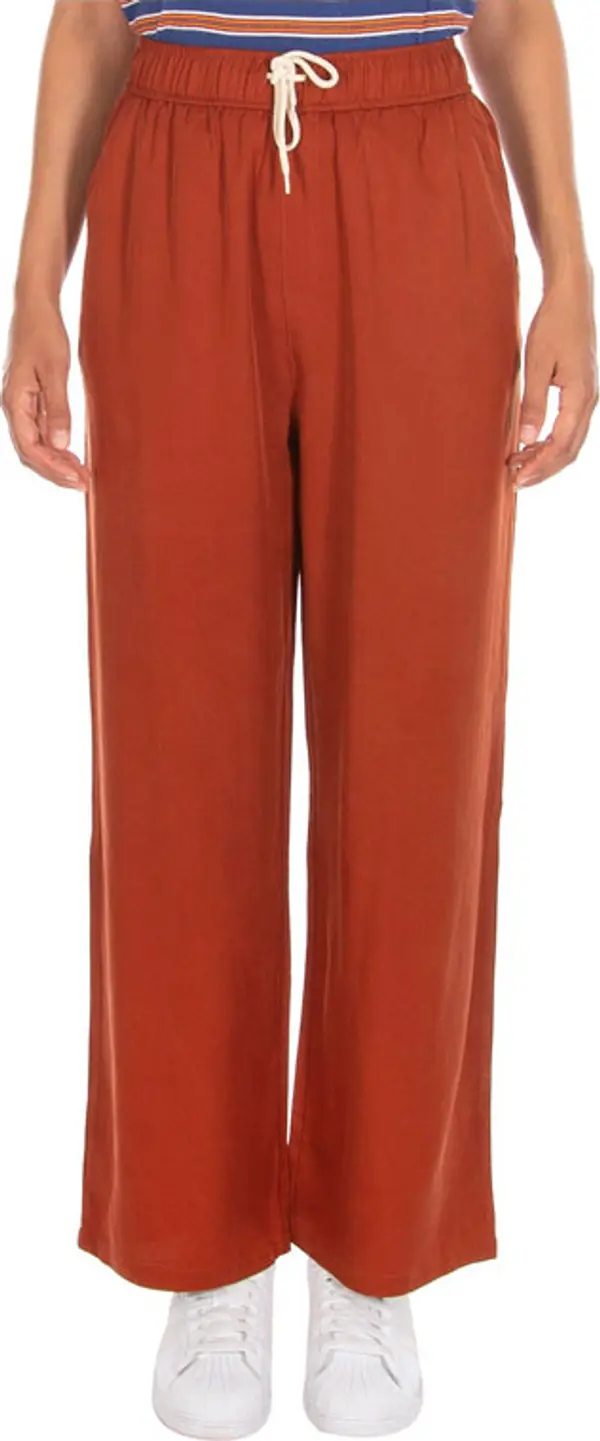 IrieDaily IrieDaily Civic Tencel Pant Žene - Hlače IrieDaily - Narančasta - 861D190-556-M - Size: M