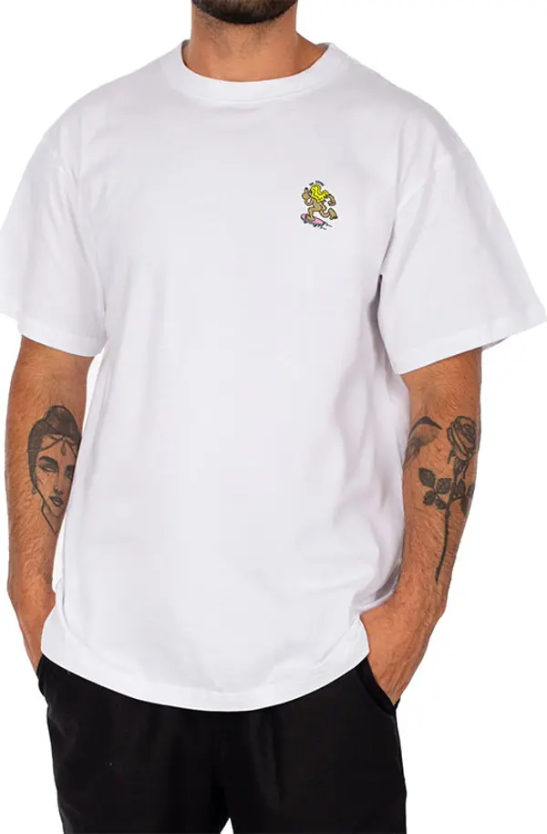 IrieDaily IrieDaily Differ Normal T-Shirt White Muškarci - Majice IrieDaily - Bijela - 115B510-710-M - Size: M