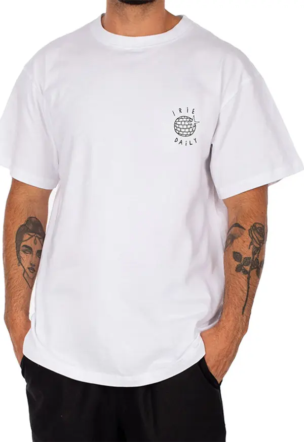 IrieDaily IrieDaily Disco Doener T-Shirt Muškarci - Majice IrieDaily - Bijela - 115B482-710-M - Size: M