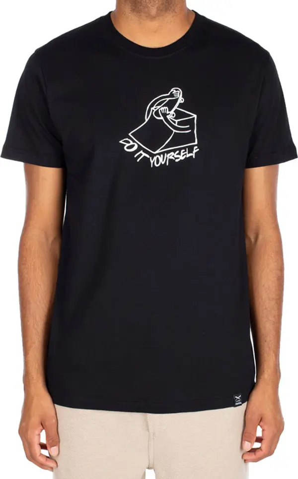 IrieDaily IrieDaily DIY Tee Black Muškarci - Majice IrieDaily - Crna - 113B290-700-L - Size: L
