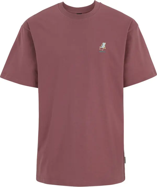 IrieDaily Iriedaily Homeoffice T-Shirt Muškarci - Majice IrieDaily - Burgundac - 116B561-237-M - Size: M