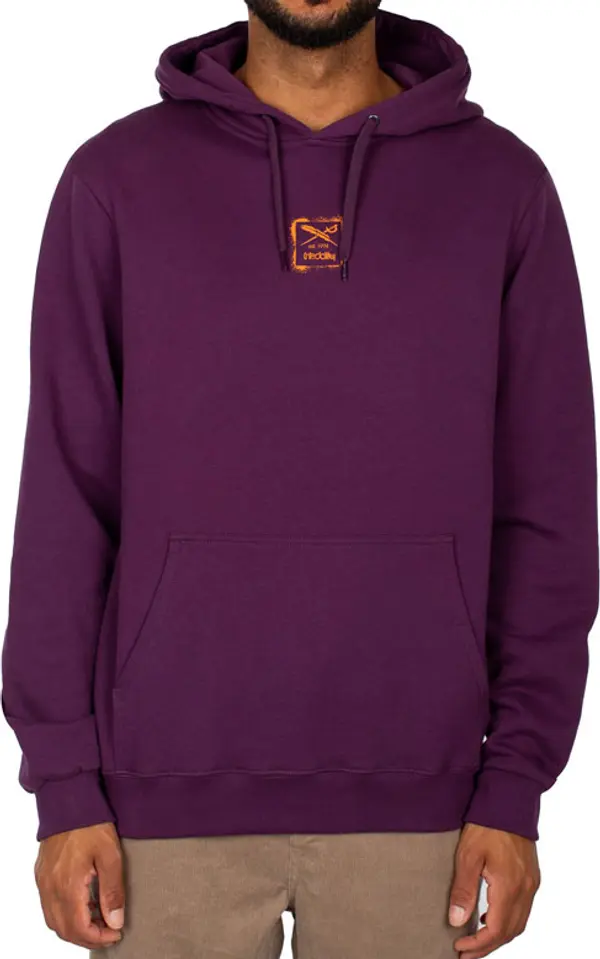 IrieDaily IrieDaily Irietopia Hoodie Muškarci - Dukserice i džemperi s kapulja IrieDaily - Burgundac - 213D392-274-M - Size: M